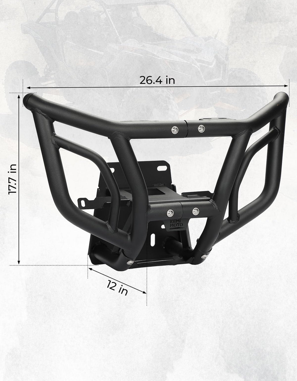 Spotlight Ready Front Bumper for Can-Am Maverick X3/X3 MAX – fits Can-Am Maverick X3 2-Seat (view 7)