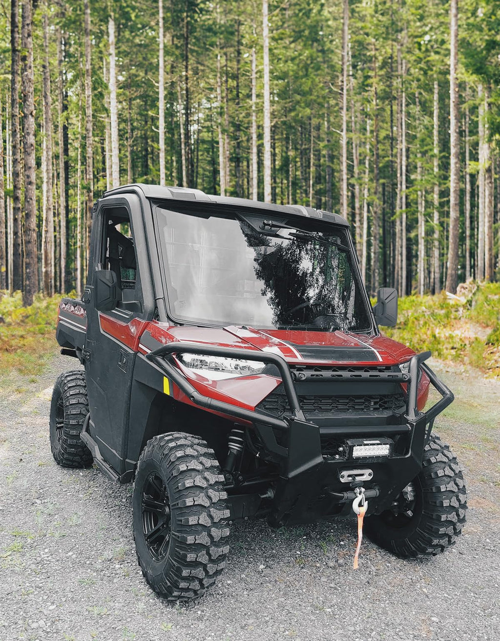 Door Mounted Side View Mirrors for Polaris Ranger/ Commercial Pro XD (1 Pair) – fits Polaris Ranger (view 7)