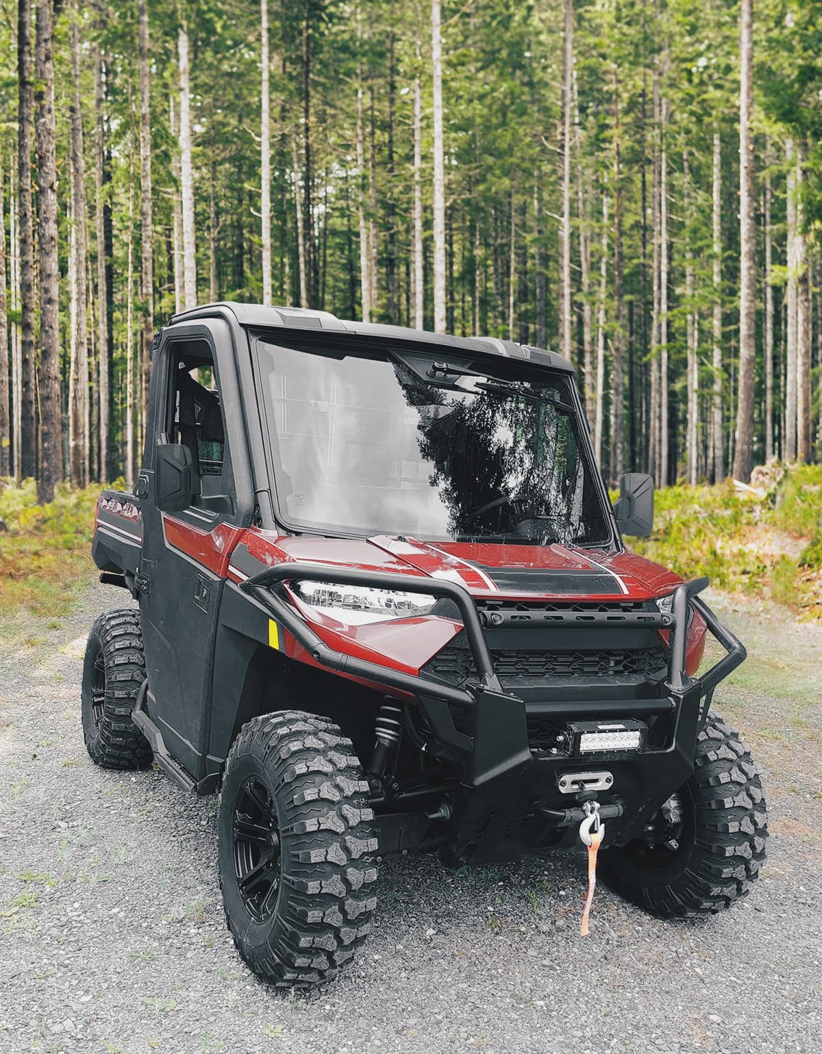 Door Mounted Side View Mirrors for Polaris Ranger/ Commercial Pro XD (1 Pair) – fits Polaris Ranger (view 7)