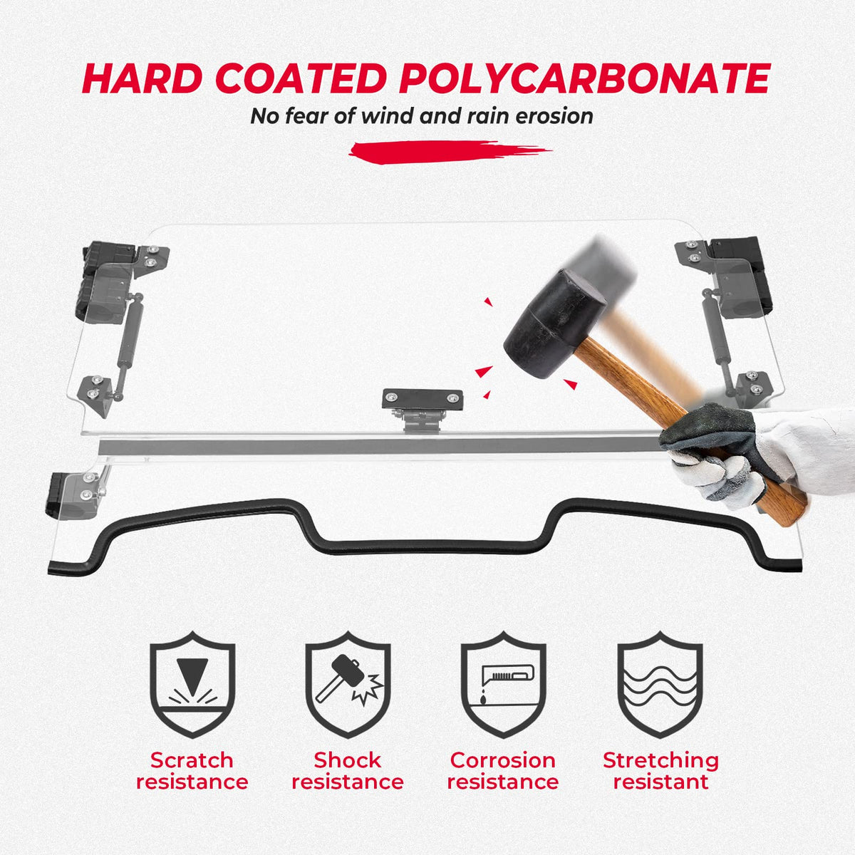 Cab Enclosures 2 Soft Upper Doors 3-IN-1 Flip Windshield for Polaris RZR XP 1000 – fits Polaris RZR XP 1000 (2014-2023)...