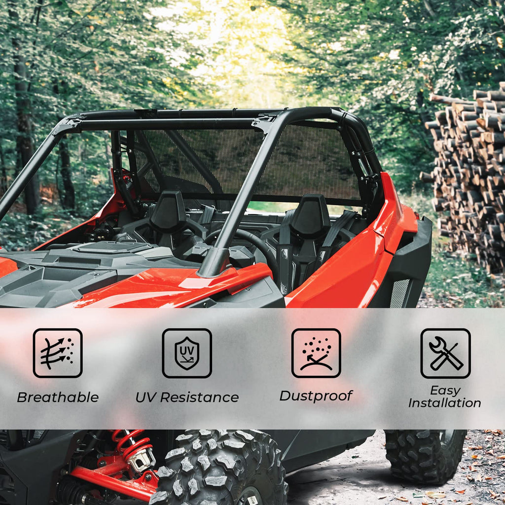 Soft Rear Window Net Mesh for Polaris RZR PRO XP – fits Polaris RZR Pro R (view 7)