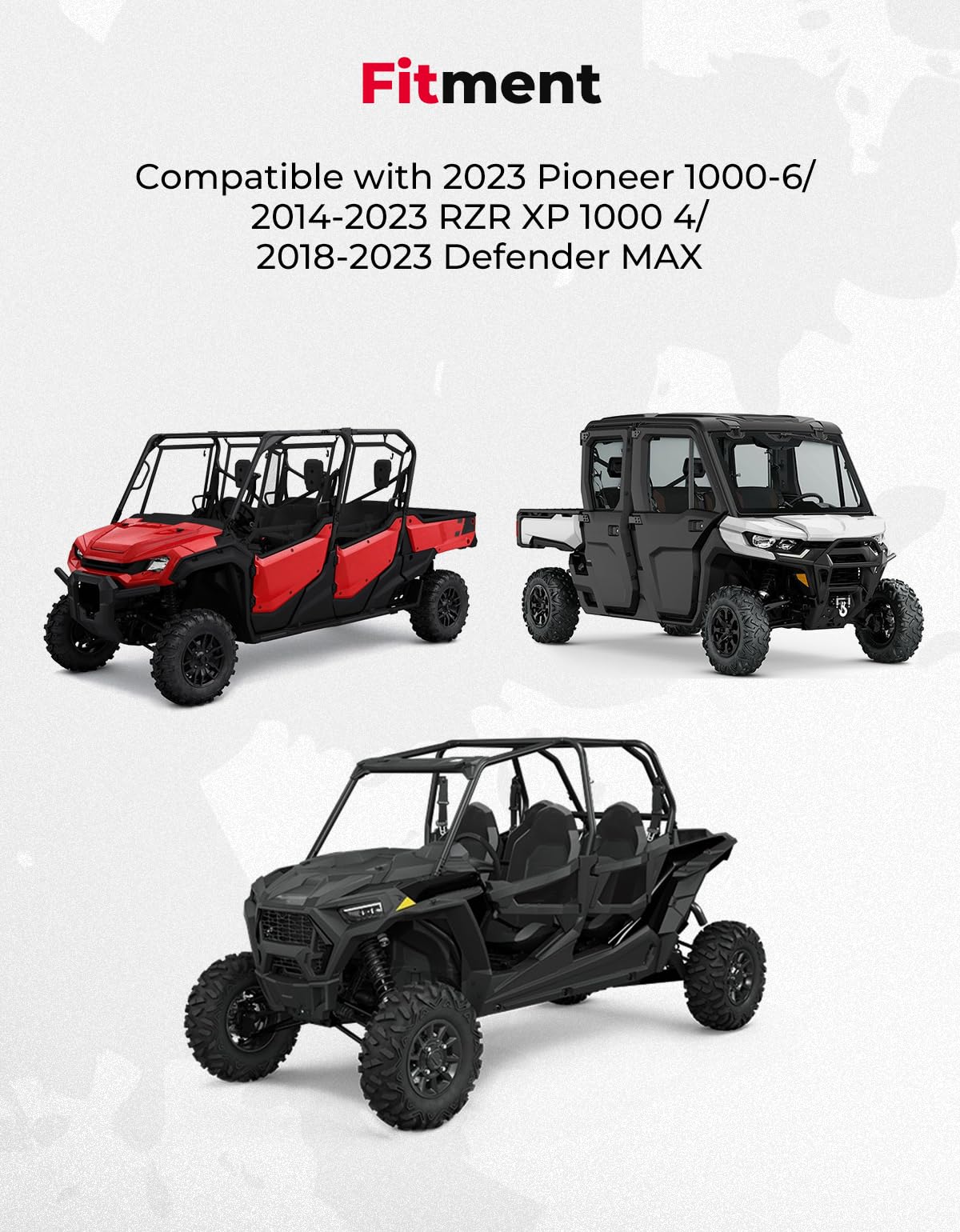 UTV Storage Bag for Pioneer 1000-6/RZR XP 1000 4/Defender Max – fits Can-Am Defender (view 7)