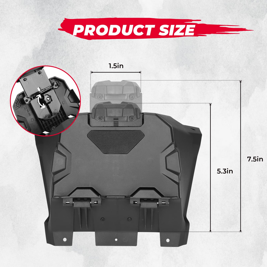 Tablet Holder With Storage Box for Polaris RZR PRO XP/ TURBO – fits Polaris RZR Pro XP (view 7)