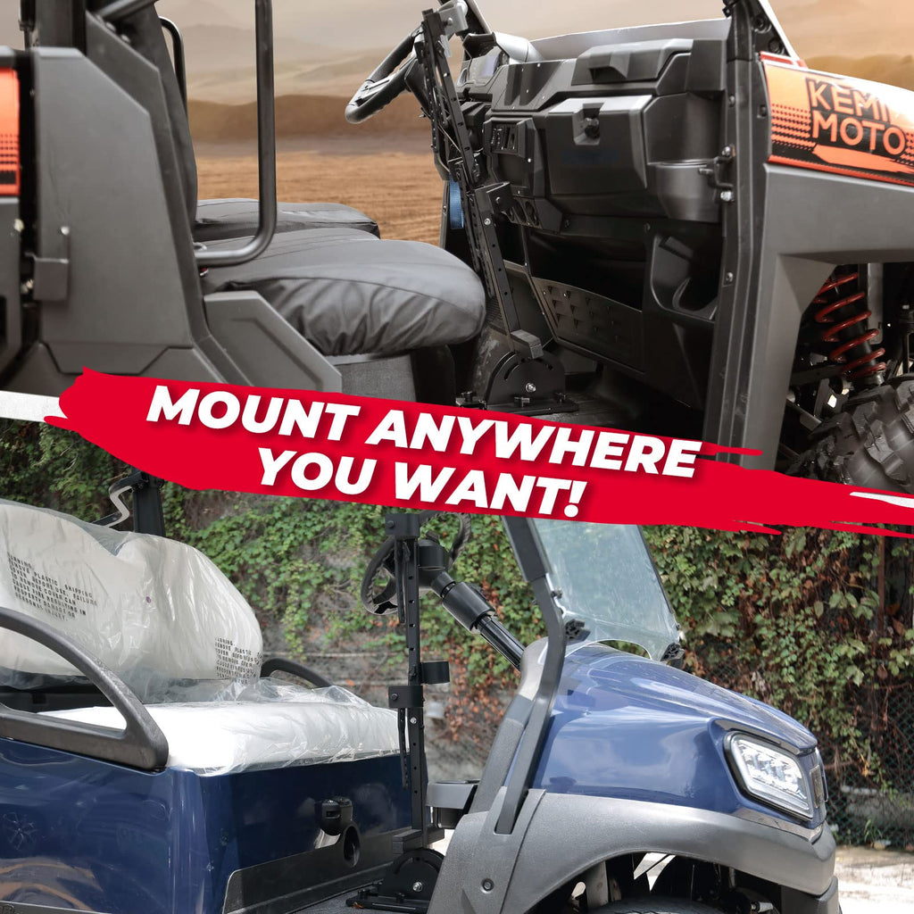 UTV Shotgun Holder, Floor Vertical Mount Holder