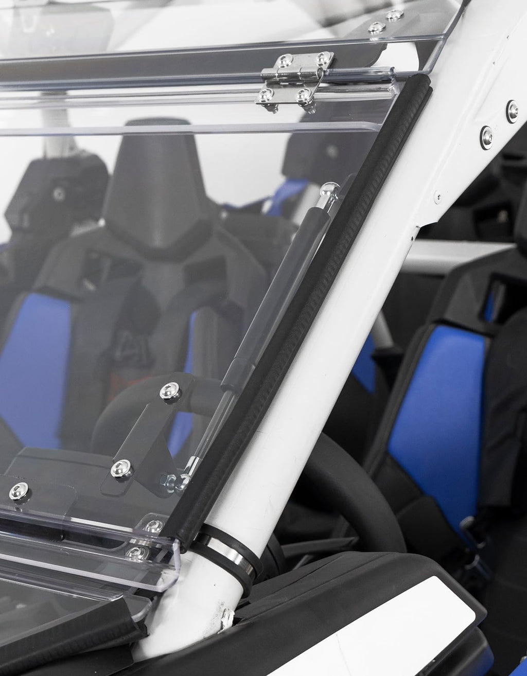 Scratch Resistant PC Flip Windshield for Can Am Maverick X3 – fits Can-Am Maverick X3 MAX (view 8)