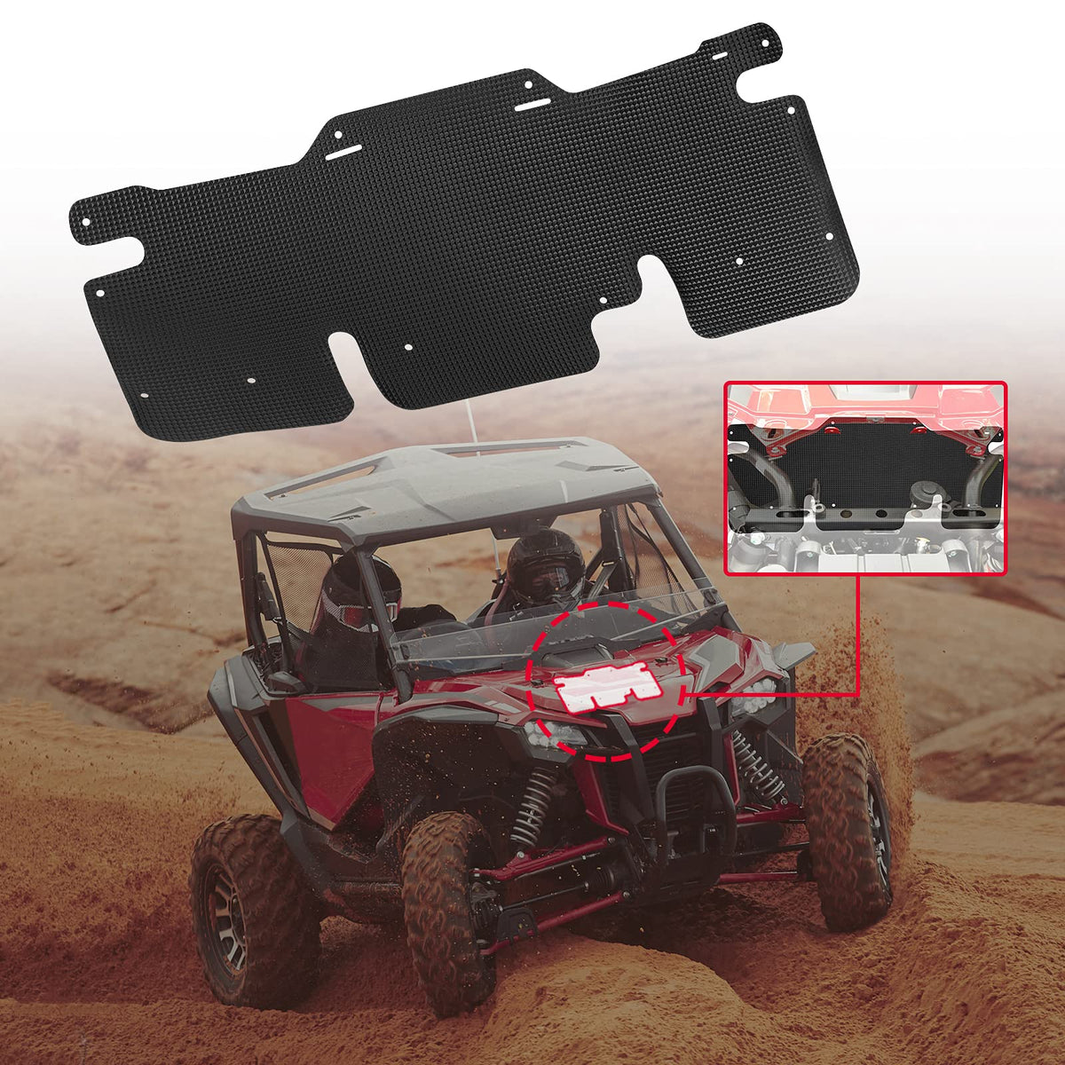 Fender Flares Mud Guards Mud Flaps For Talon 1000r 1000x 1000x-4 – fits Honda Talon 1000R (view 7)