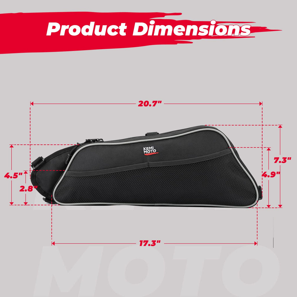 Lower Door Storage Bags for Can Am Maverick X3/MAX - Set of Two – fits Can-Am Maverick X3 2-Seat (view 7)