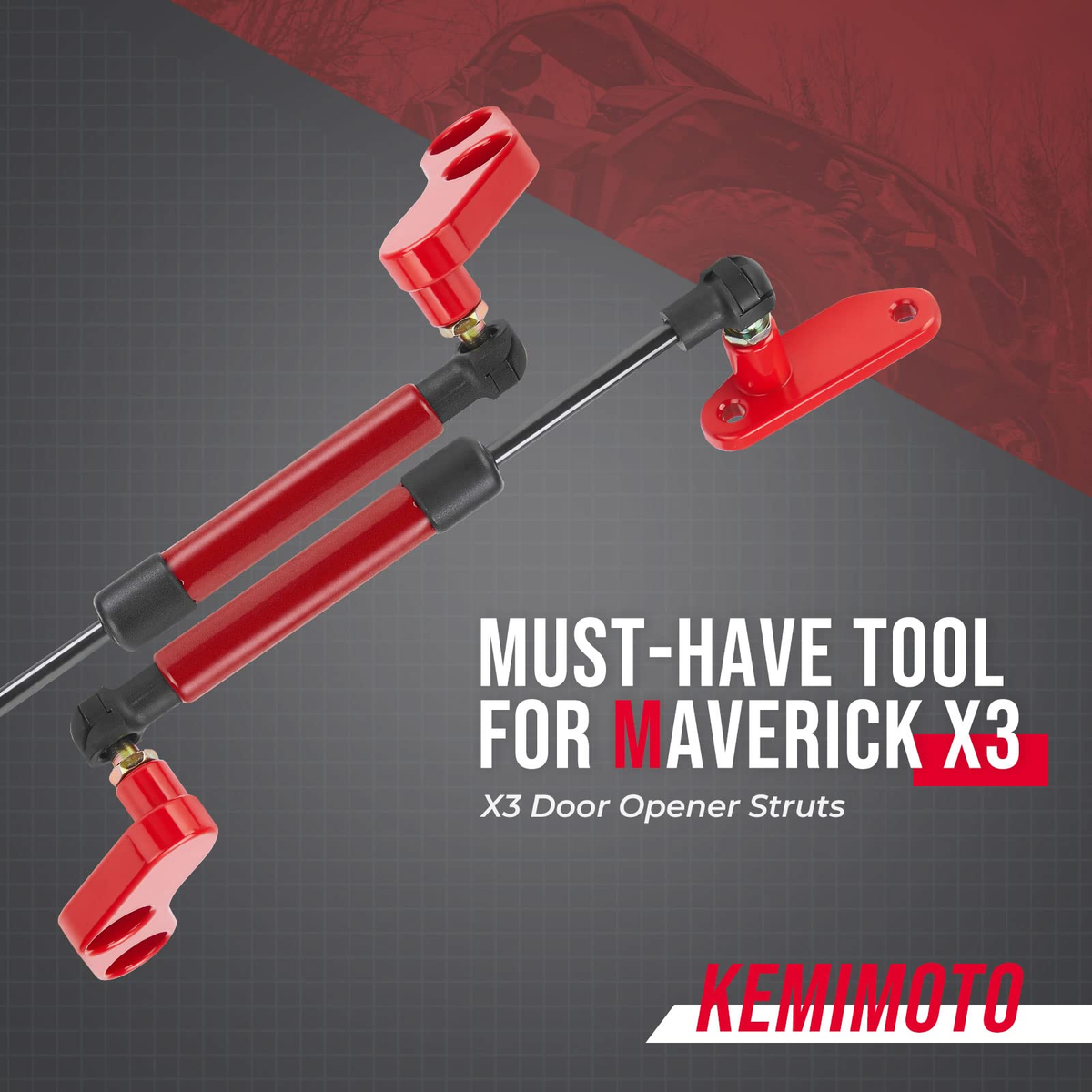 Door Opener Kits for Can Am Maverick X3 / X3 MAX – fits Can-Am Maverick X3 2-Seat (view 7)
