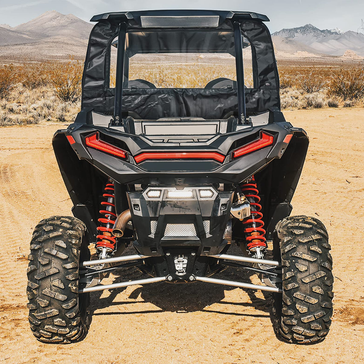 Soft Rear Windshield for Polaris RZR XP 1000 /4 2014-2023 – fits Polaris RZR XP Turbo (view 8)