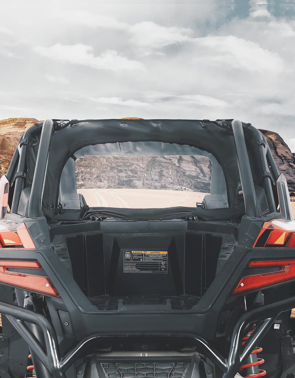 UTV Soft Rear Windshield for RZR PRO XP /Turbo R – fits Polaris RZR Turbo R (view 8)