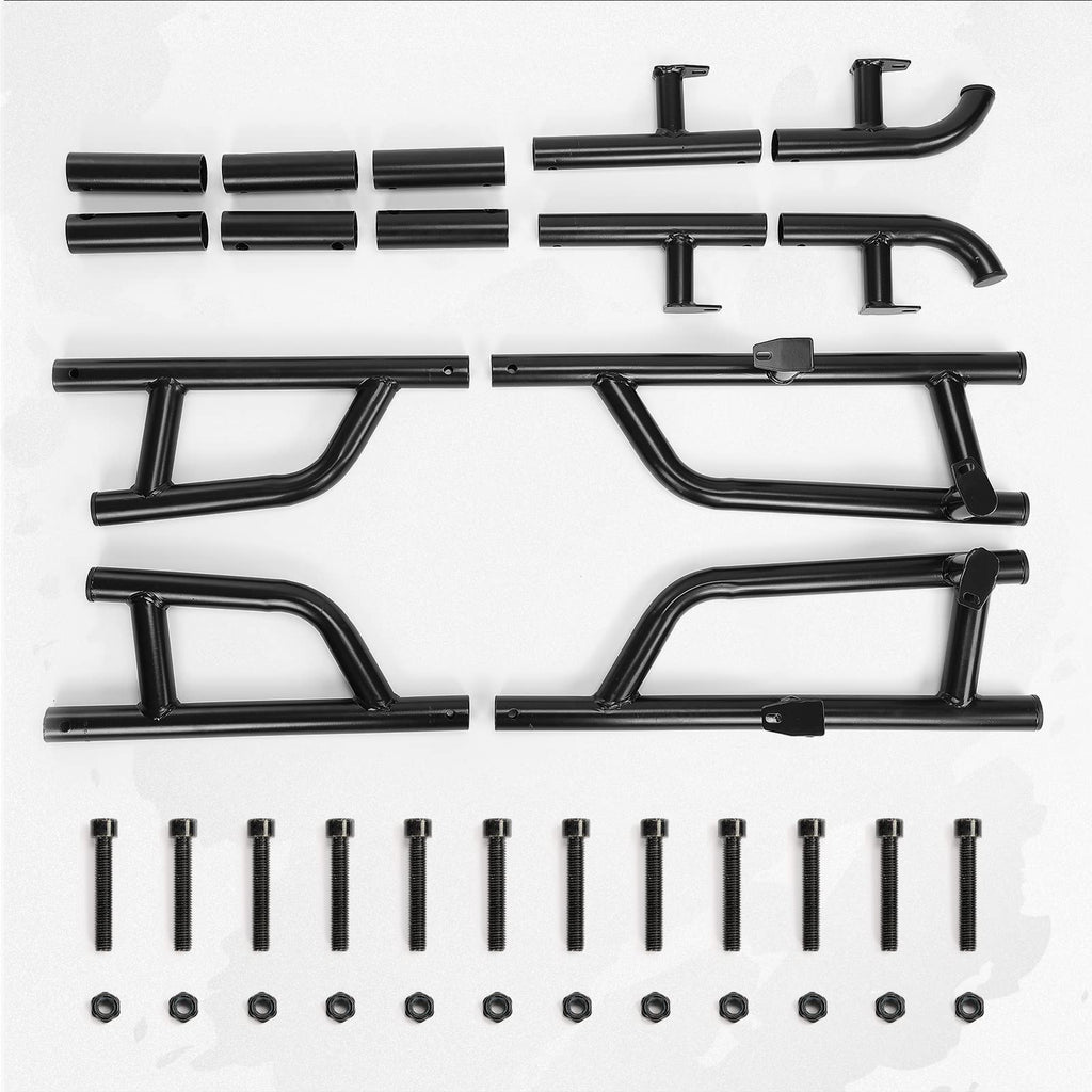 Nerf Bars Rock Sliders for Polaris General XP 4 1000 – fits Polaris General 4 1000 (view 7)