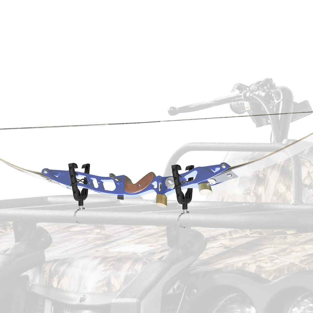 ATV Gun Mount and Bow Tools Rack with Rubber Straps