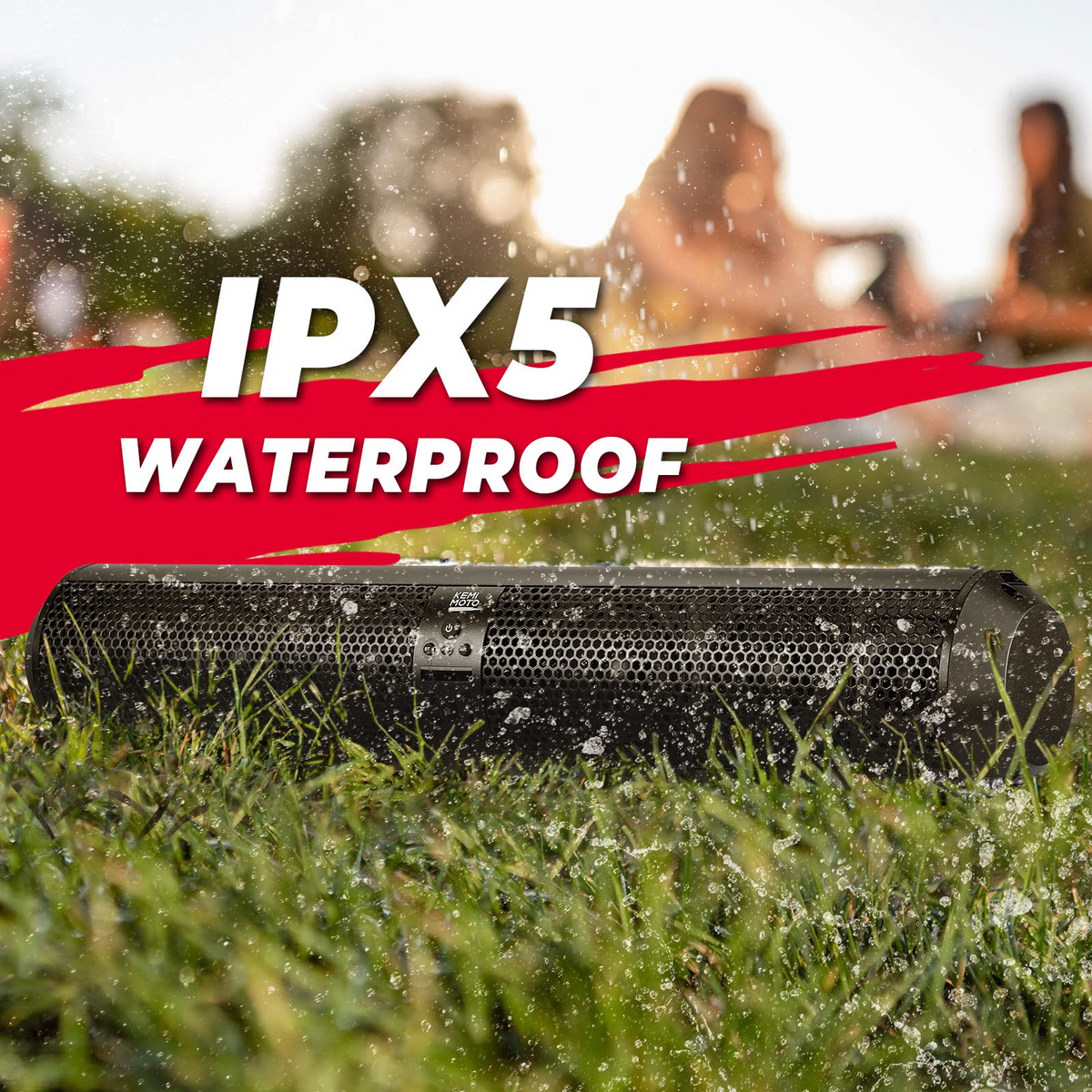 SxS UTV Sound Bar System Bluetooth Speaker 500W 28" Outdoor Marine Soundbars – fits Polaris RZR Pro XP (view 6)