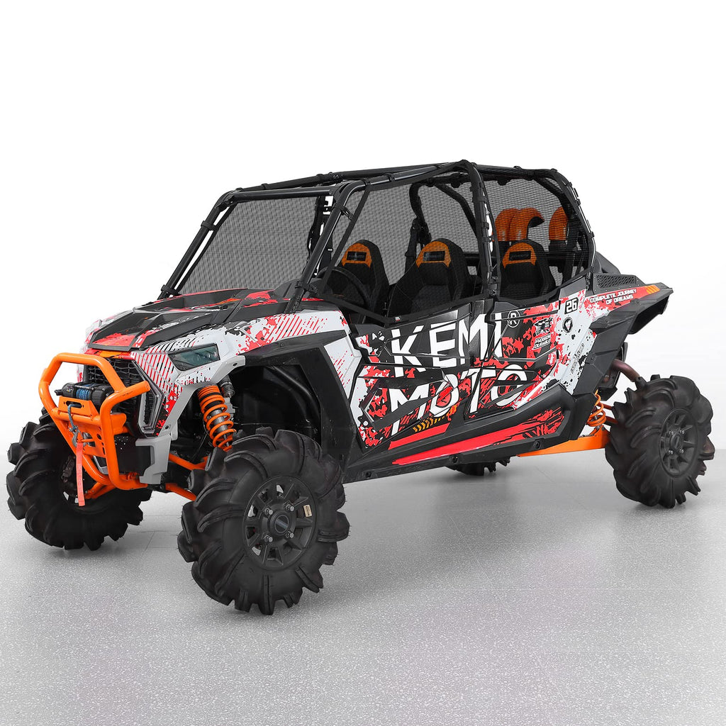 PVC Mesh Window Nets Door Nets for Polaris RZR XP 1000 4 Door 2014-2023 – fits Polaris RZR XP 4 1000 (2014-2023) (view 8)
