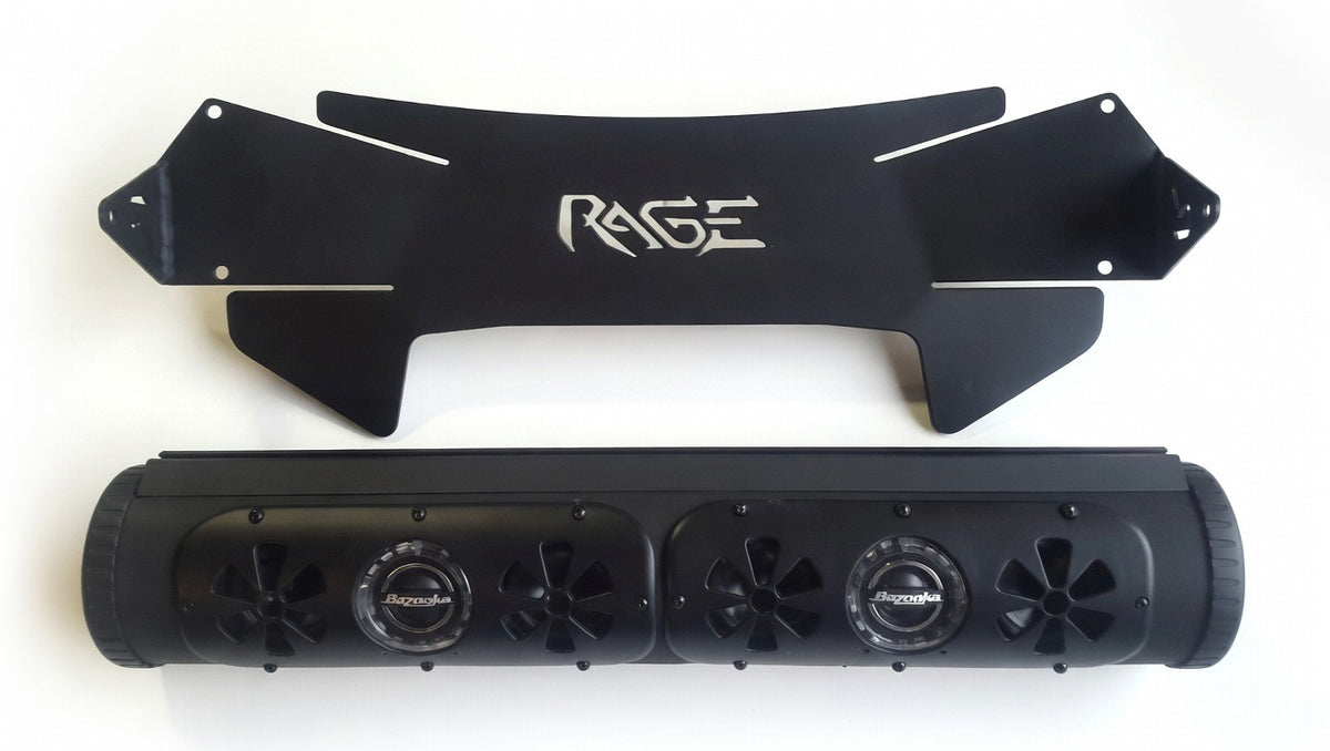 Bazooka Party Bar with Rage Fab Polaris Sportsman High Lifter mount