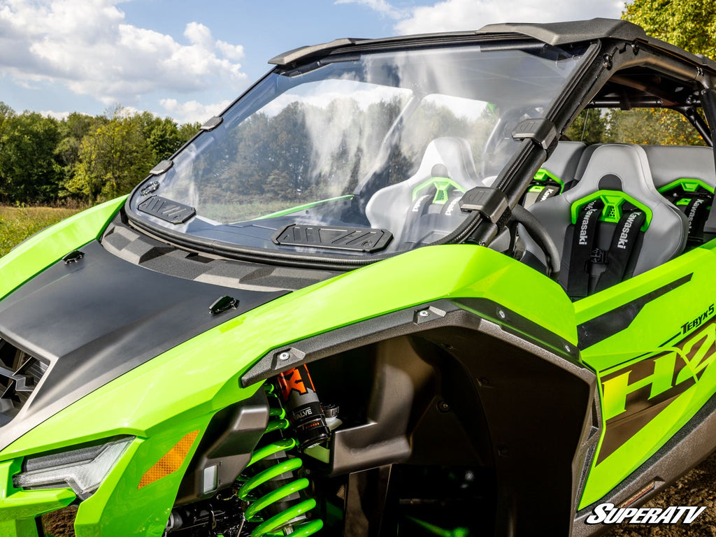 Kawasaki Teryx H2 Vented Windshield – fits Kawasaki Teryx5 H2 (view 4)