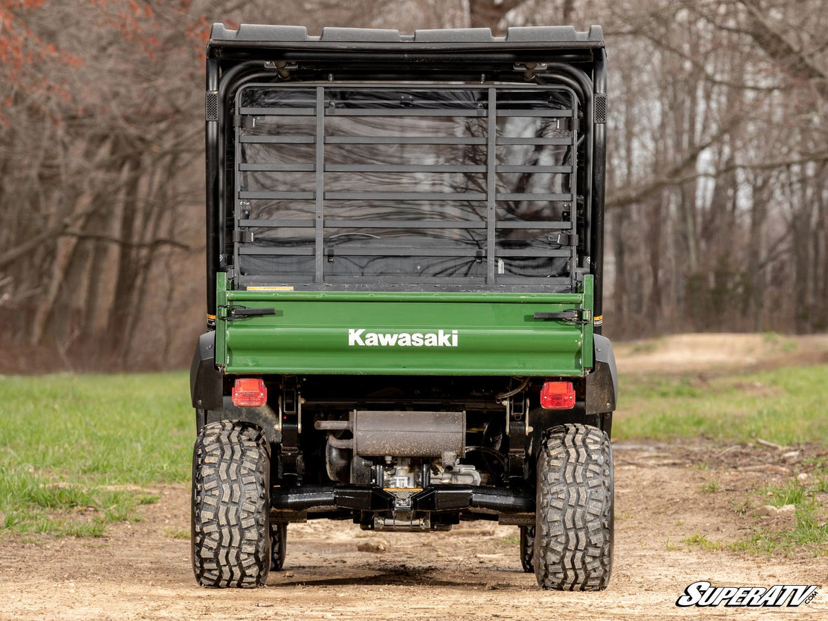 Kawasaki Mule 4000 Rear Windshield – fits Kawasaki Mule 4000 Trans / 4010 Trans4x4