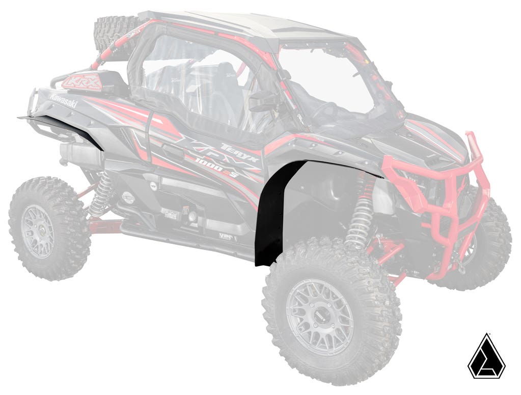 Assault Industries Kawasaki Teryx KRX 1000 Low Profile Fender Flares – fits Kawasaki Teryx KRX 1000