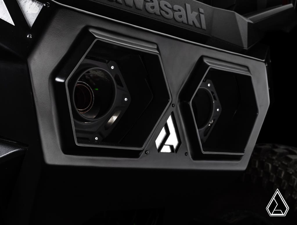 Assault Industries Kawasaki Teryx H2 Aluminum Plate Rear Bumper – fits Kawasaki Teryx4 H2 (view 5)