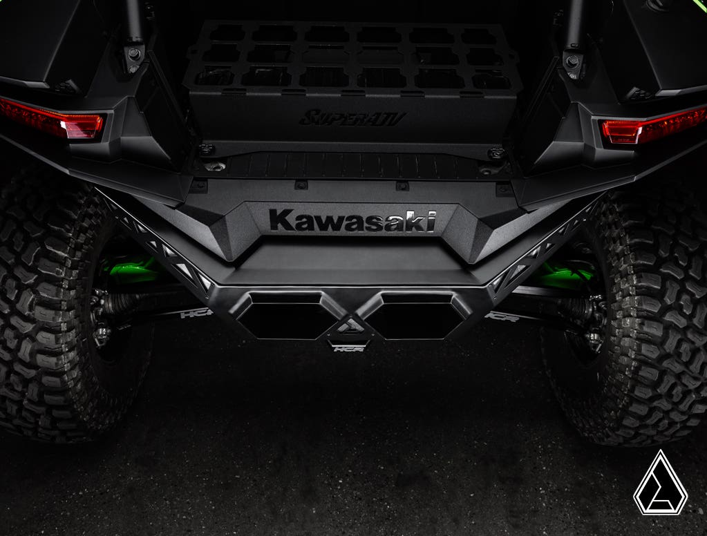 Assault Industries Kawasaki Teryx H2 Aluminum Plate Rear Bumper – fits Kawasaki Teryx4 H2 (view 7)