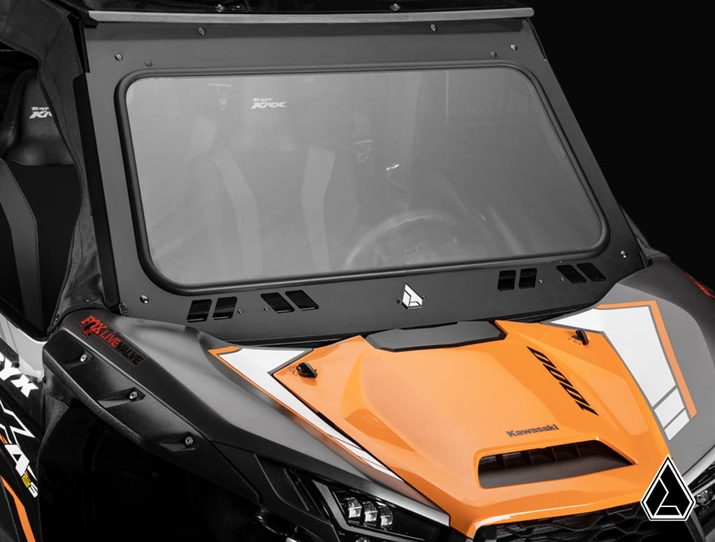 Assault Industries Kawasaki Teryx KRX 1000 Glass Windshield – fits Kawasaki Teryx KRX4 1000