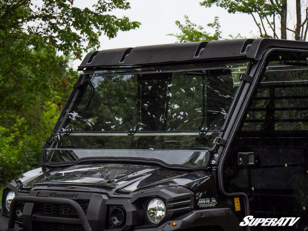 Kawasaki Mule Pro Flip Down Windshield