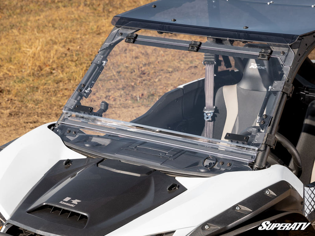 Kawasaki Teryx KRX 1000 Flip Windshield – fits Kawasaki Teryx KRX4 1000