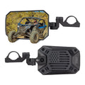 UTV Aluminum Side Mirrors for Polaris RZR/Can Am X3/Pioneer/Talon/Teryx/CFMOTO – fits Polaris RZR