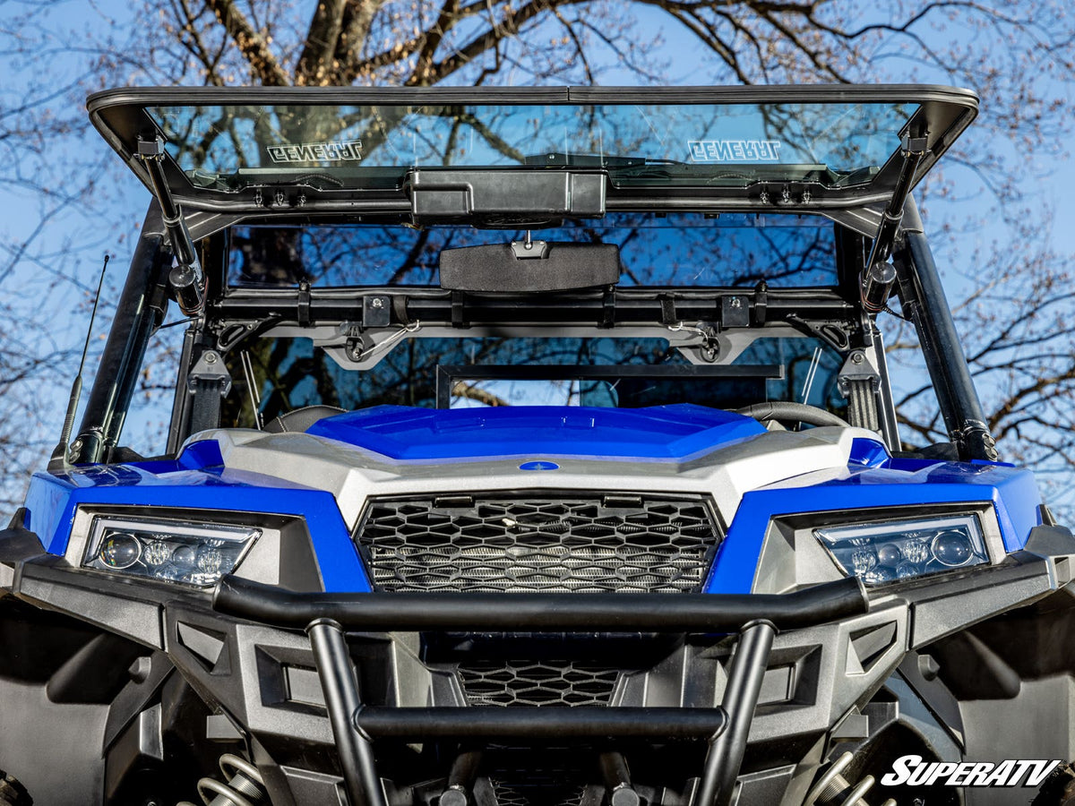 Polaris General 1000 MaxDrive Power Flip Glass Windshield – fits Polaris General 1000 (view 3)