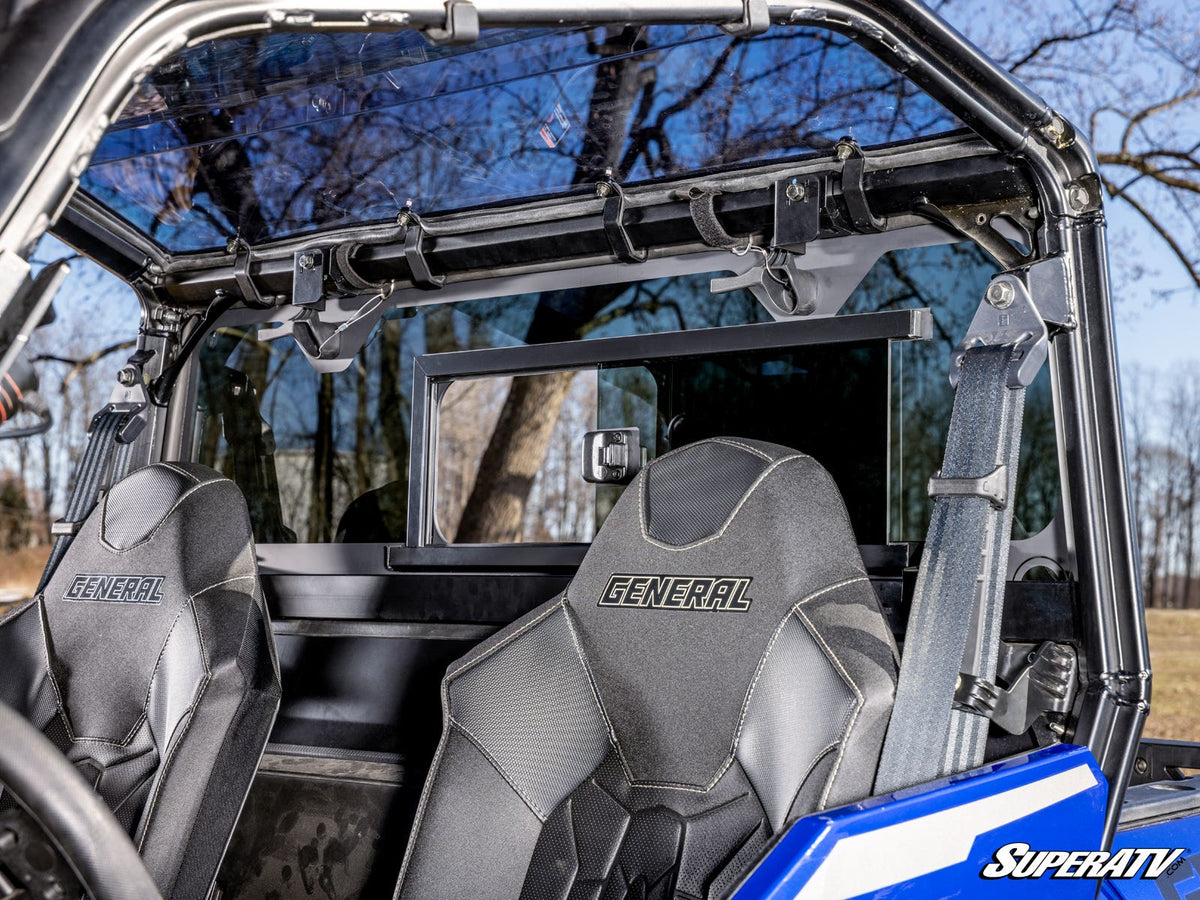 Polaris General XP 1000 Glass Sliding Rear Windshield – fits Polaris General XP 1000 (view 7)
