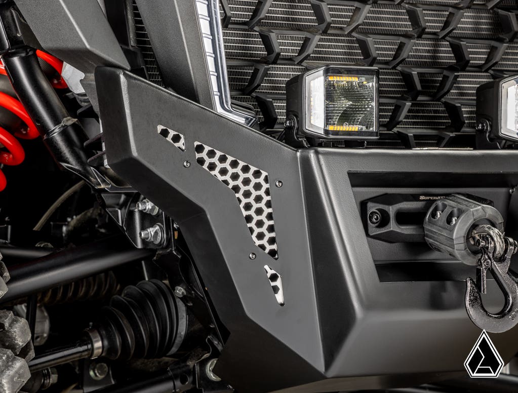 Assault Industries RZR Pro XP Winch-Ready Aluminum Plate Front Bumper – fits Polaris RZR Pro XP 4 (view 4)