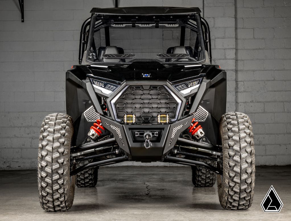 Assault Industries RZR Pro XP Winch-Ready Aluminum Plate Front Bumper – fits Polaris RZR Pro XP 4 (view 6)