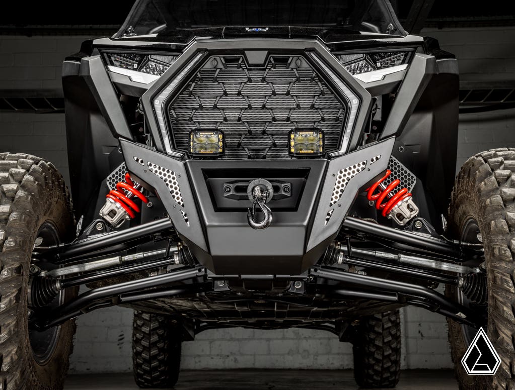 Assault Industries RZR Pro XP Winch-Ready Aluminum Plate Front Bumper – fits Polaris RZR Pro XP (view 7)