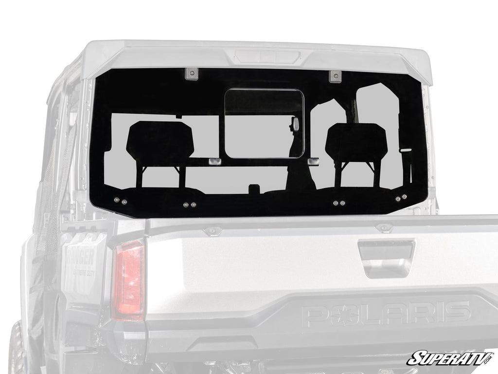 Polaris Ranger XD 1500 Glass Sliding Rear Windshield – fits Polaris Ranger Crew XD 1500