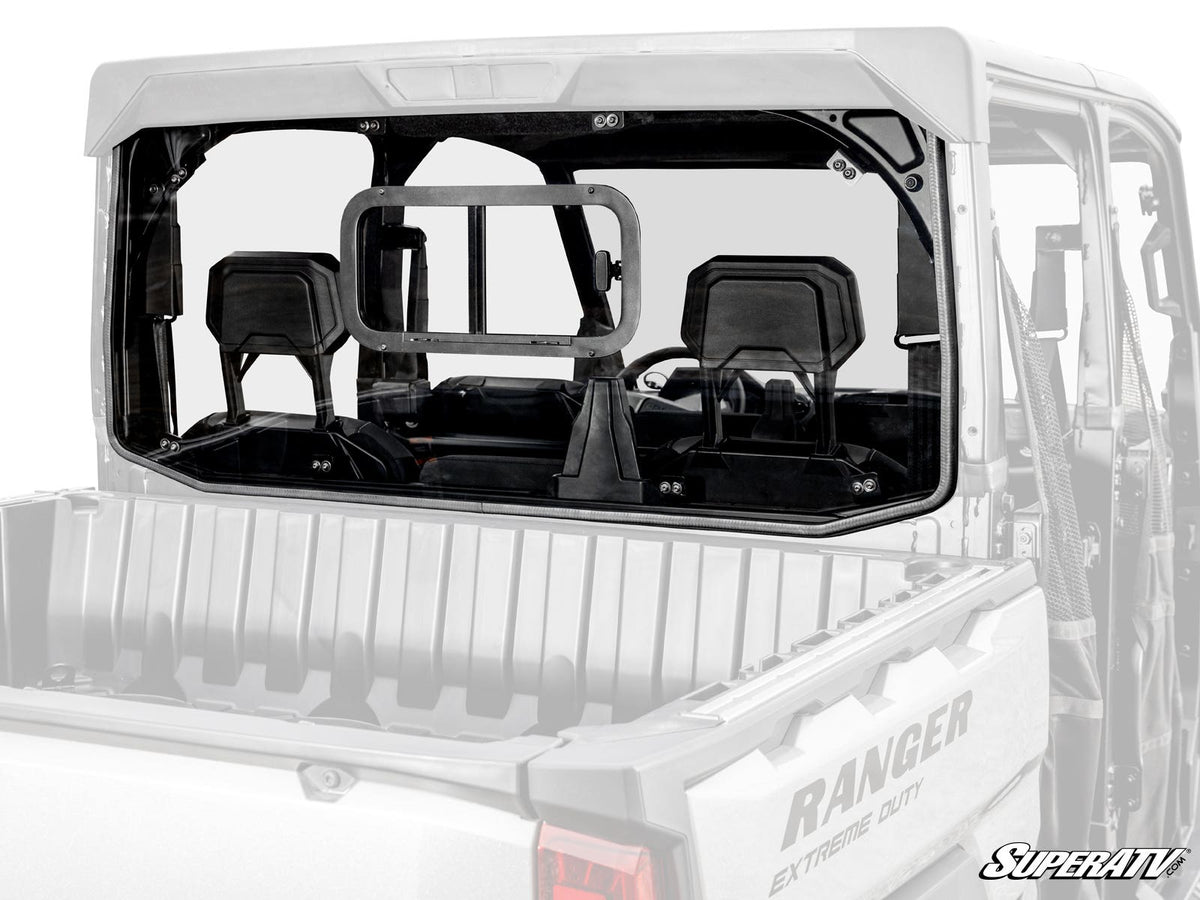 Polaris Ranger XD 1500 Sliding Rear Windshield – fits Polaris Ranger Crew XD 1500