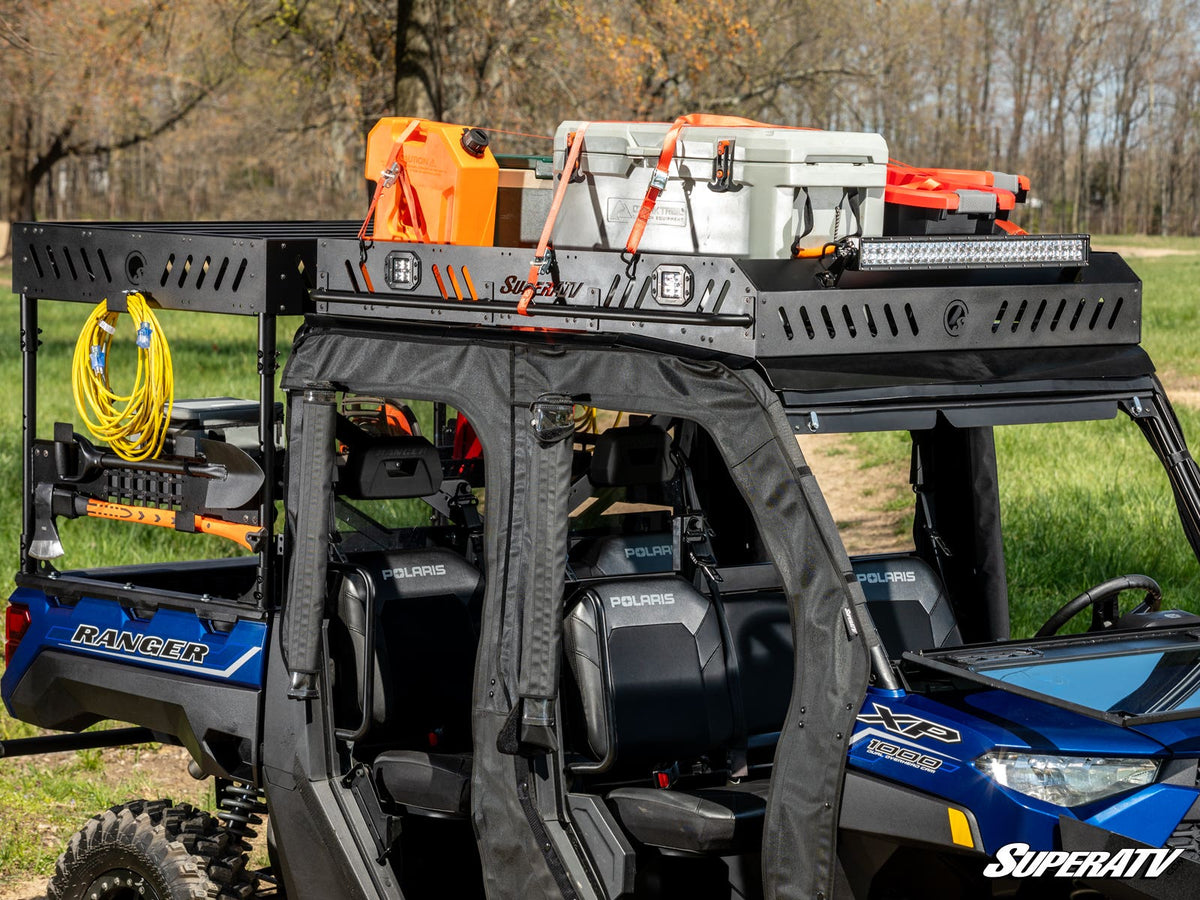 Polaris Ranger XP 1000 Crew Outfitter Roof Rack – fits Polaris Ranger Crew XP 1000
