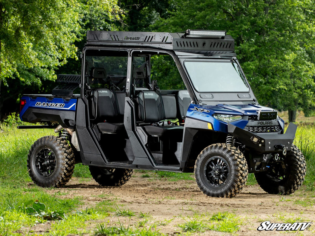 Polaris Ranger XP 1000 Flip Down Glass Windshield – fits Polaris Ranger XP 1000
