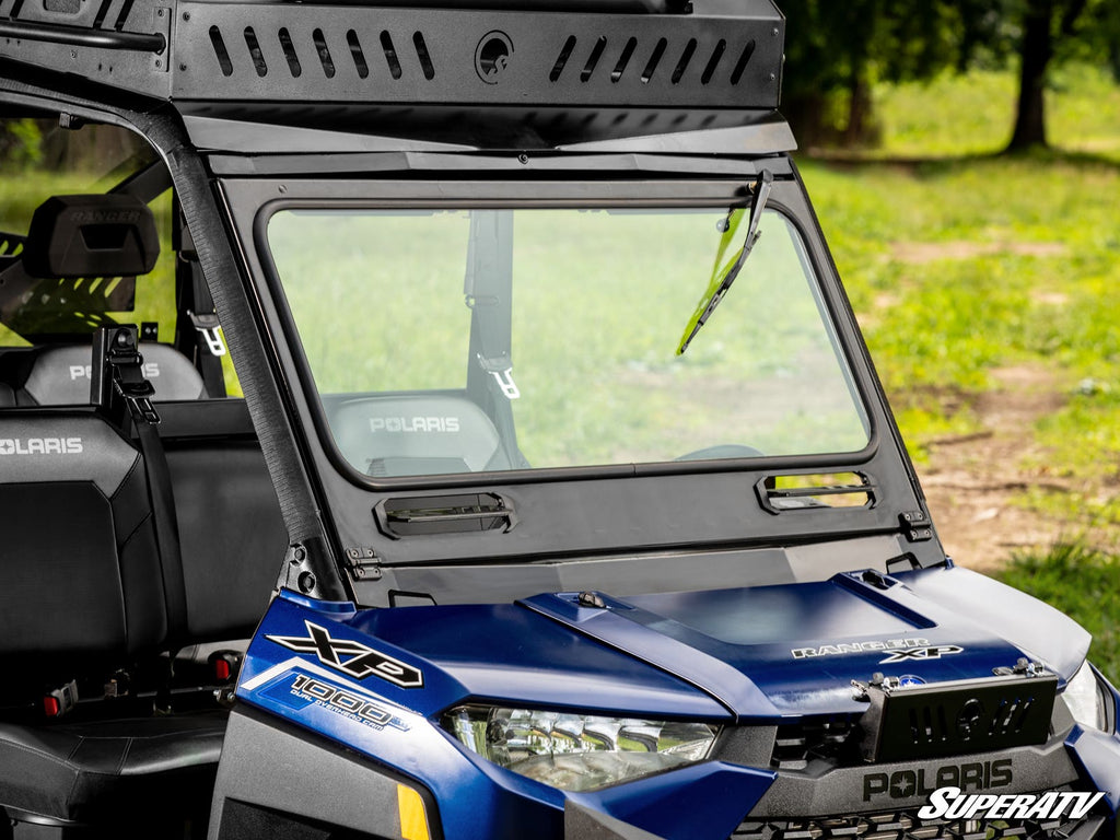 Polaris Ranger XP 1000 Flip Down Glass Windshield – fits Polaris Ranger XP 1000 (view 4)