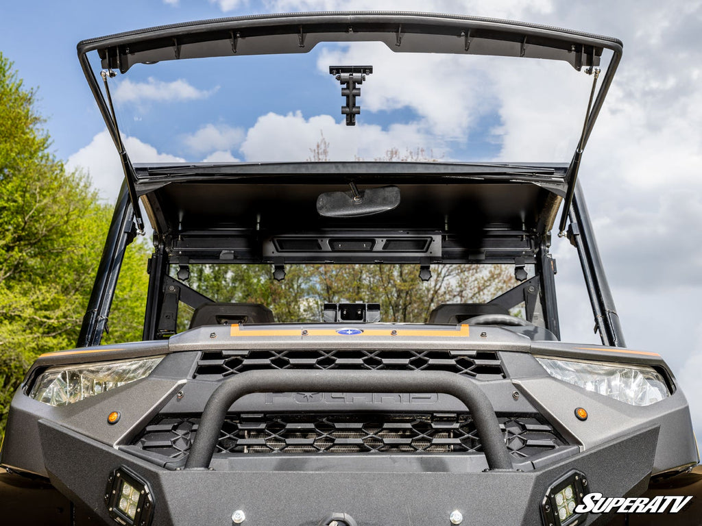 Polaris Ranger XP Kinetic Scratch-Resistant Flip Windshield – fits Polaris Ranger XP Kinetic (view 2)