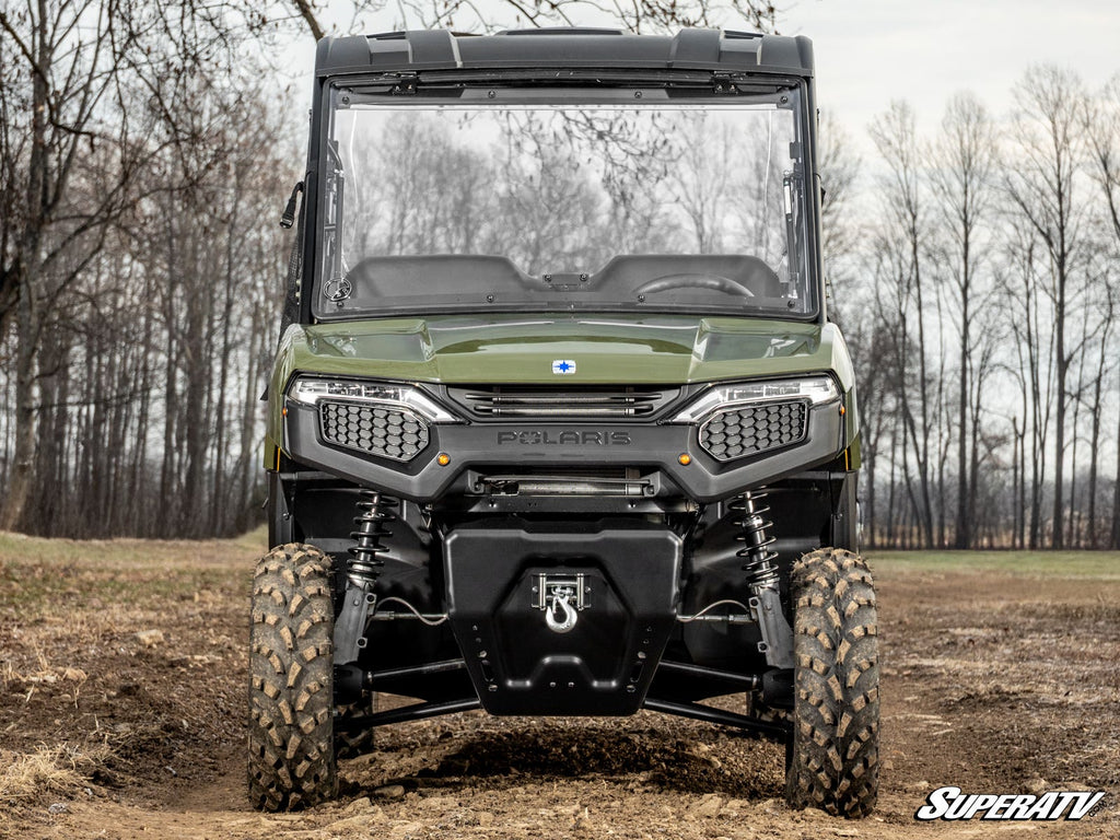Polaris Ranger 500 Scratch-Resistant Flip Windshield (2026+) – fits Polaris Ranger 500 (2026+) (view 2)