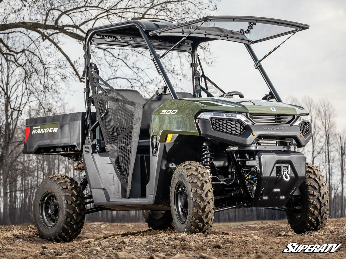 Polaris Ranger 500 Scratch-Resistant Flip Windshield (2026+) – fits Polaris Ranger 500 (2026+) (view 4)