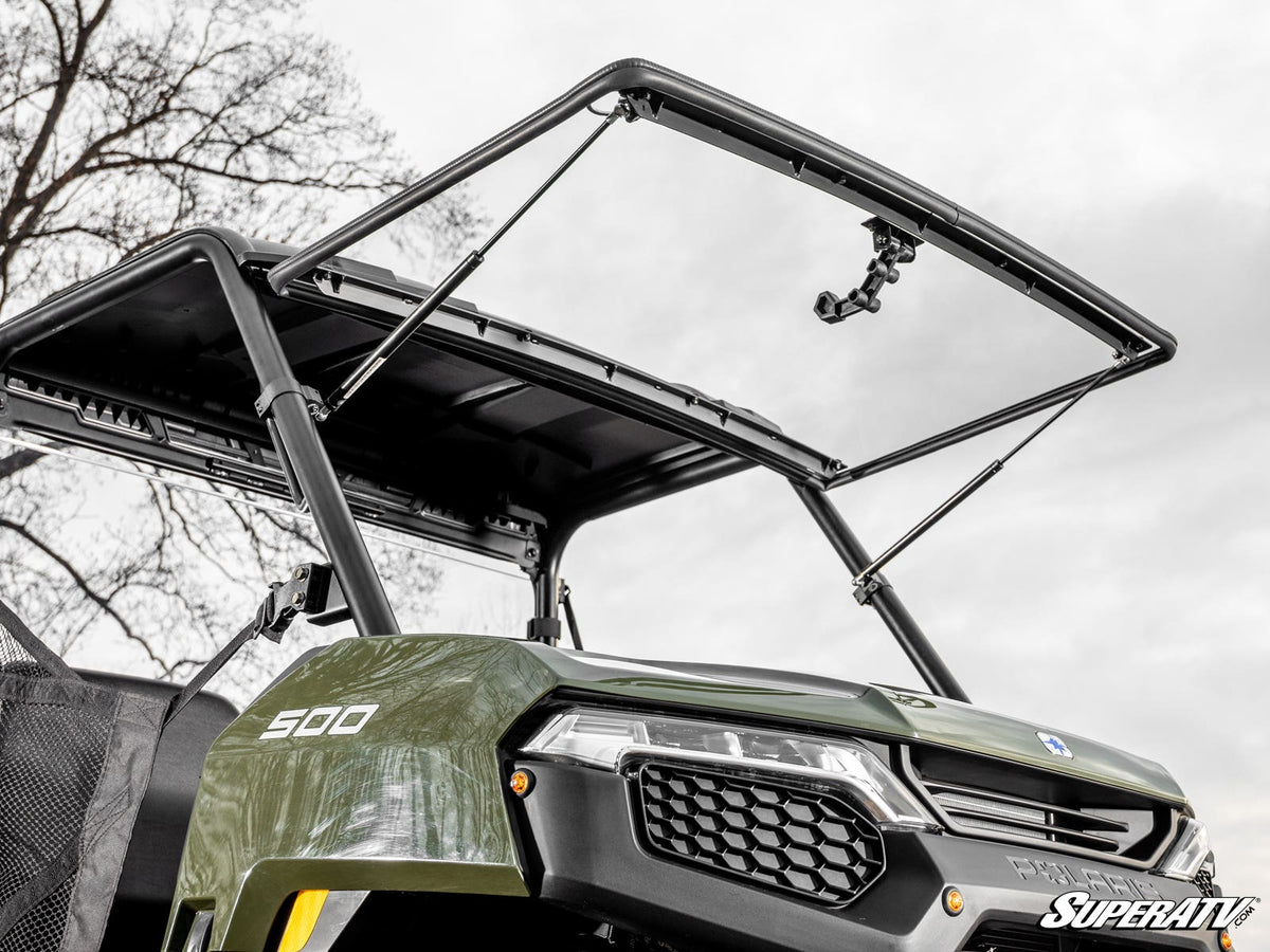Polaris Ranger 500 Scratch-Resistant Flip Windshield (2026+) – fits Polaris Ranger 500 (2026+) (view 5)