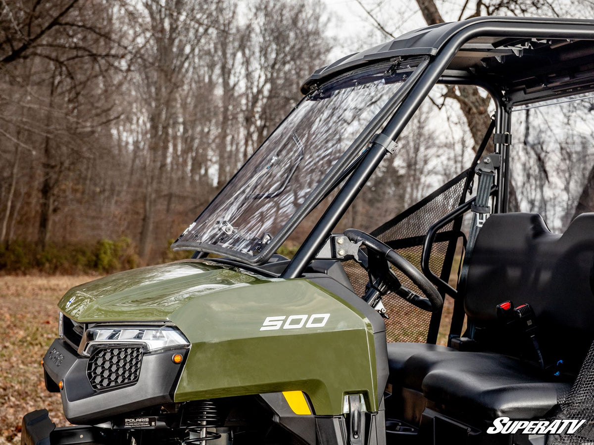 Polaris Ranger 500 Scratch-Resistant Flip Windshield (2026+) – fits Polaris Ranger 500 (2026+) (view 7)