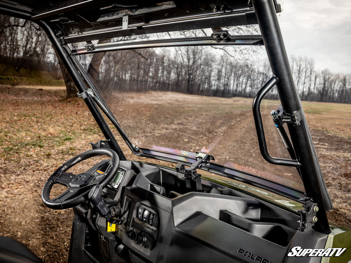 Polaris Ranger 500 Scratch-Resistant Flip Windshield (2026+) – fits Polaris Ranger 500 (2026+) (view 8)
