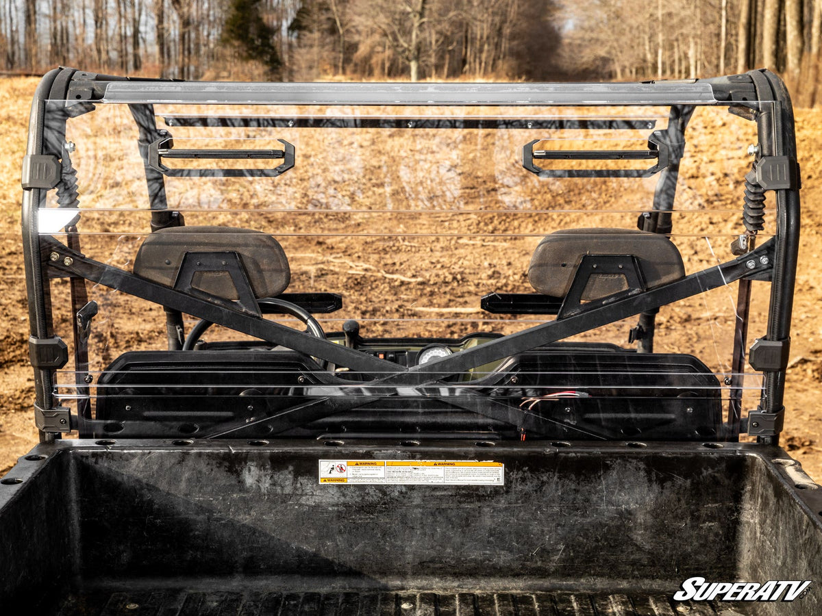 Polaris Ranger Full Size 800 Vented Full Rear Windshield – fits Polaris Ranger Crew 800 (view 4)