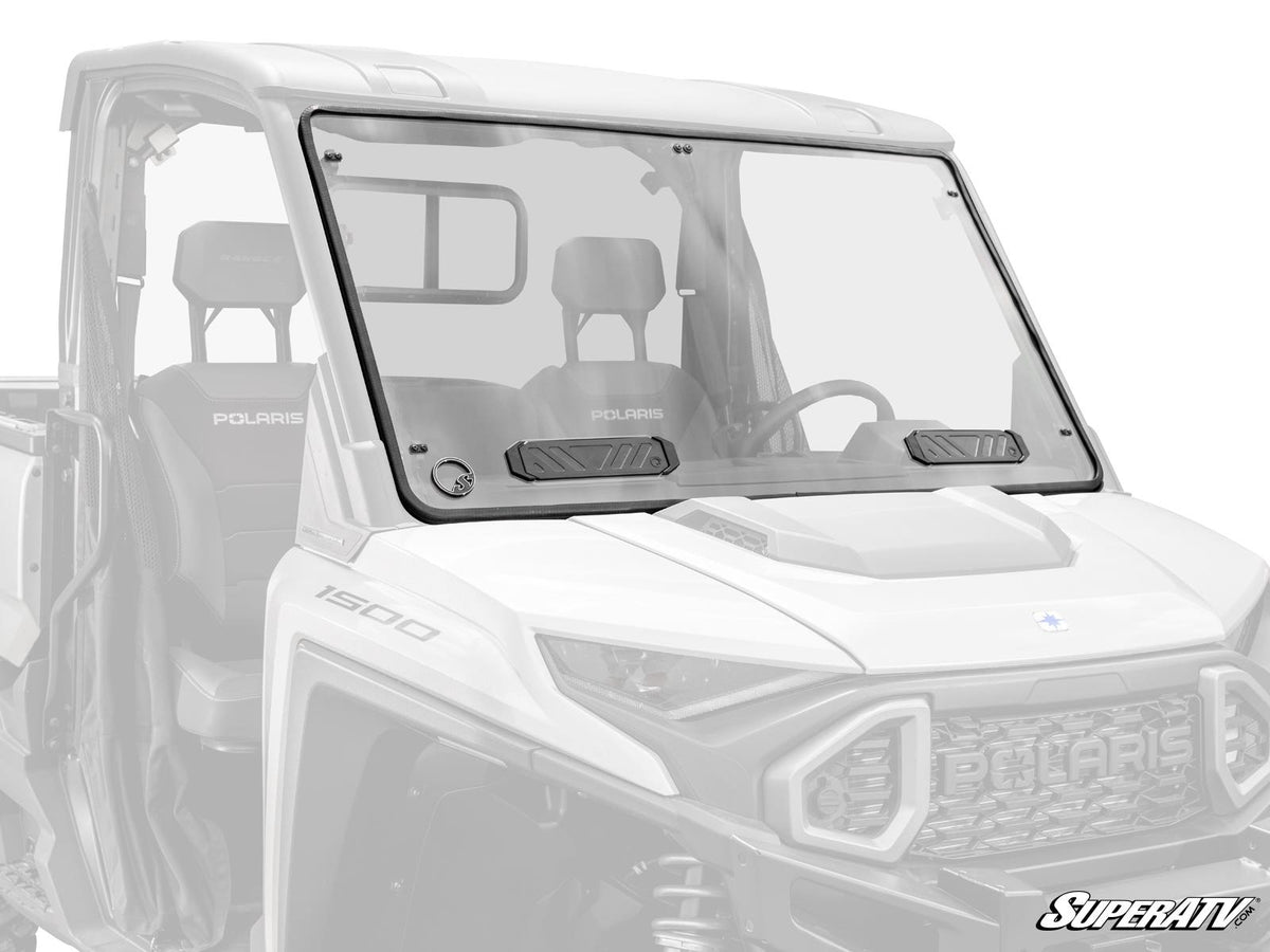 Polaris Ranger XD 1500 Vented Full Windshield – fits Polaris Ranger Crew XD 1500