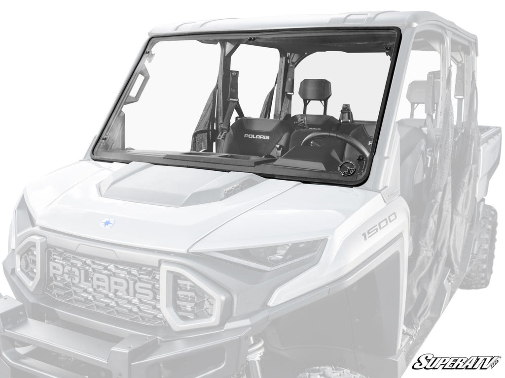 Polaris Ranger XD 1500 Scratch-Resistant Full Windshield – fits Polaris Ranger Crew XD 1500