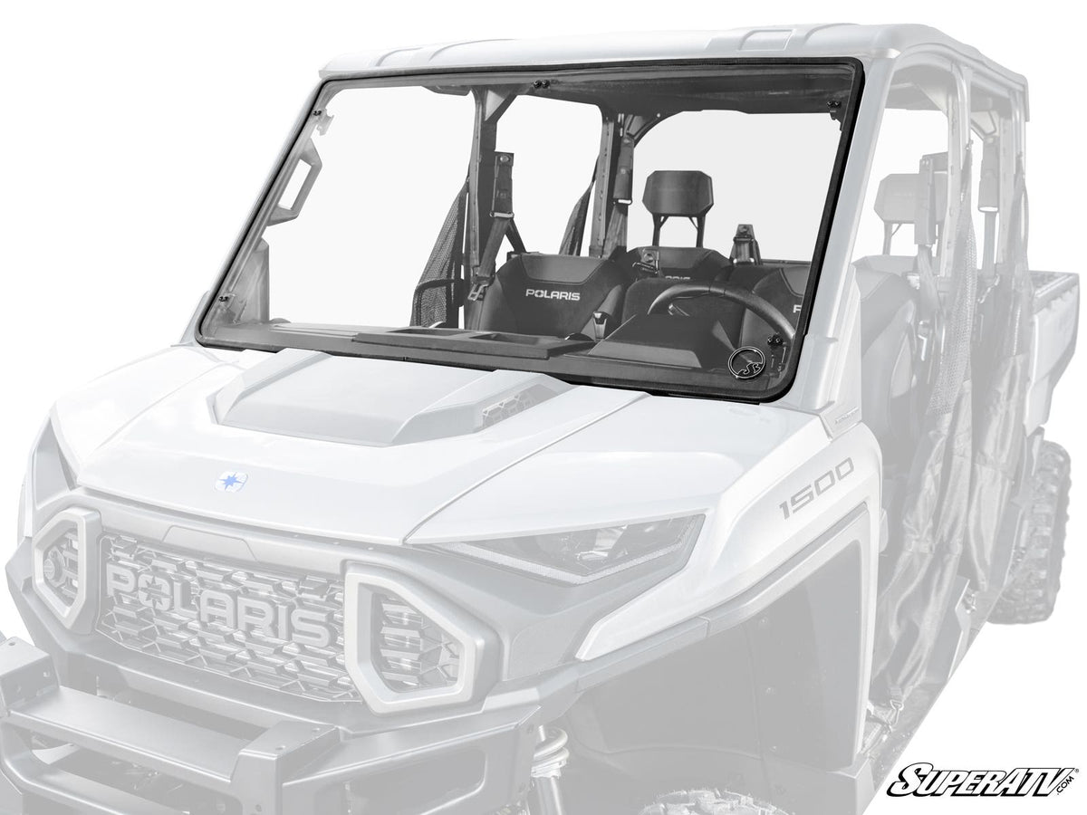 Polaris Ranger XD 1500 Scratch-Resistant Full Windshield – fits Polaris Ranger Crew XD 1500