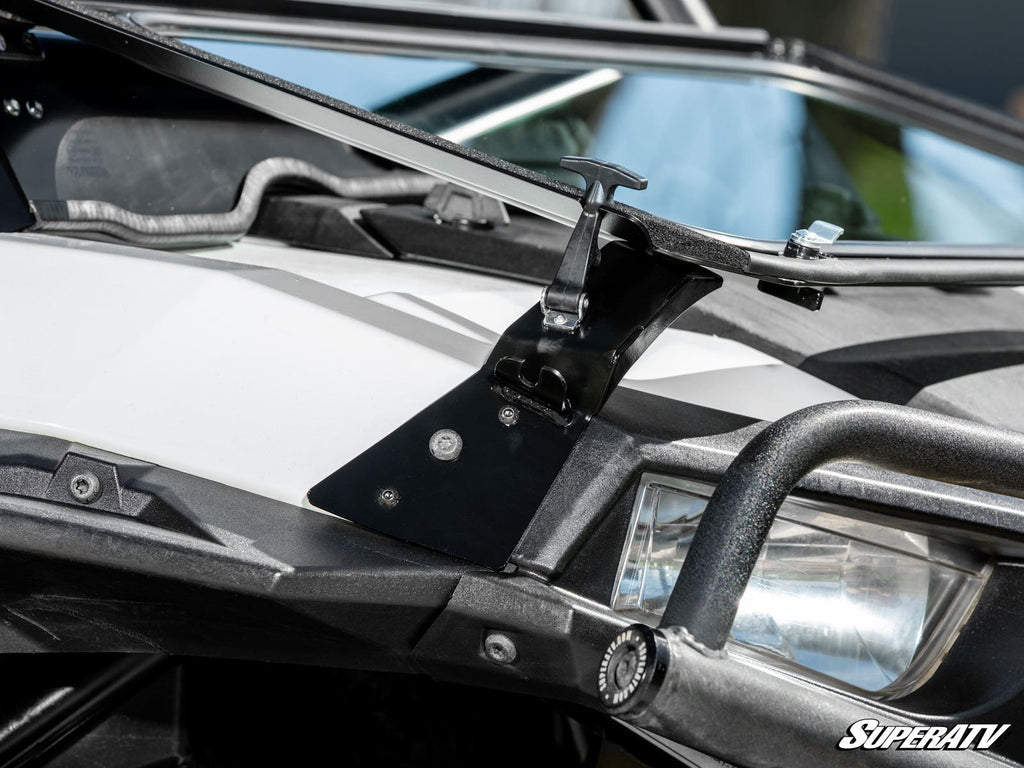 Polaris RZR 900 Flip Down Glass Windshield – fits Polaris RZR 900 (view 5)