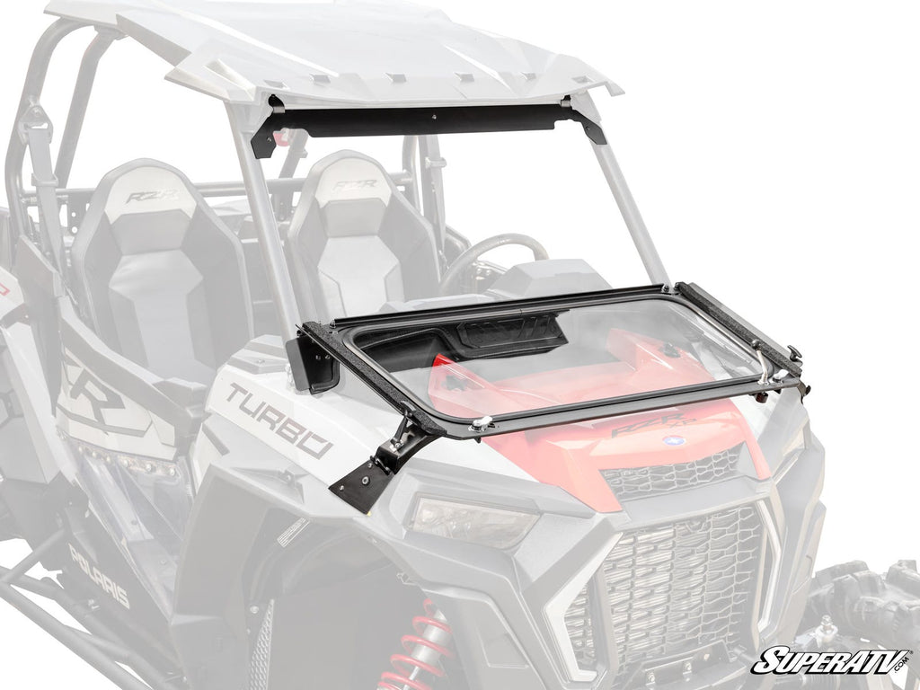 Polaris RZR XP 1000 Flip Down Glass Windshield – fits Polaris RZR XP 1000 (2014-2023)